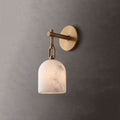 Cloche Alabaster Wall Sconce