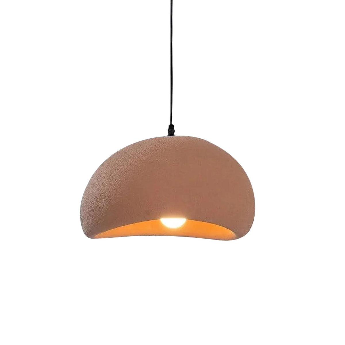 Cloud Pendant Light Style B ? 15.7″ x H 9.1″ / Dia 40cm x H 23cm (About 2kg) / Brown 灯具