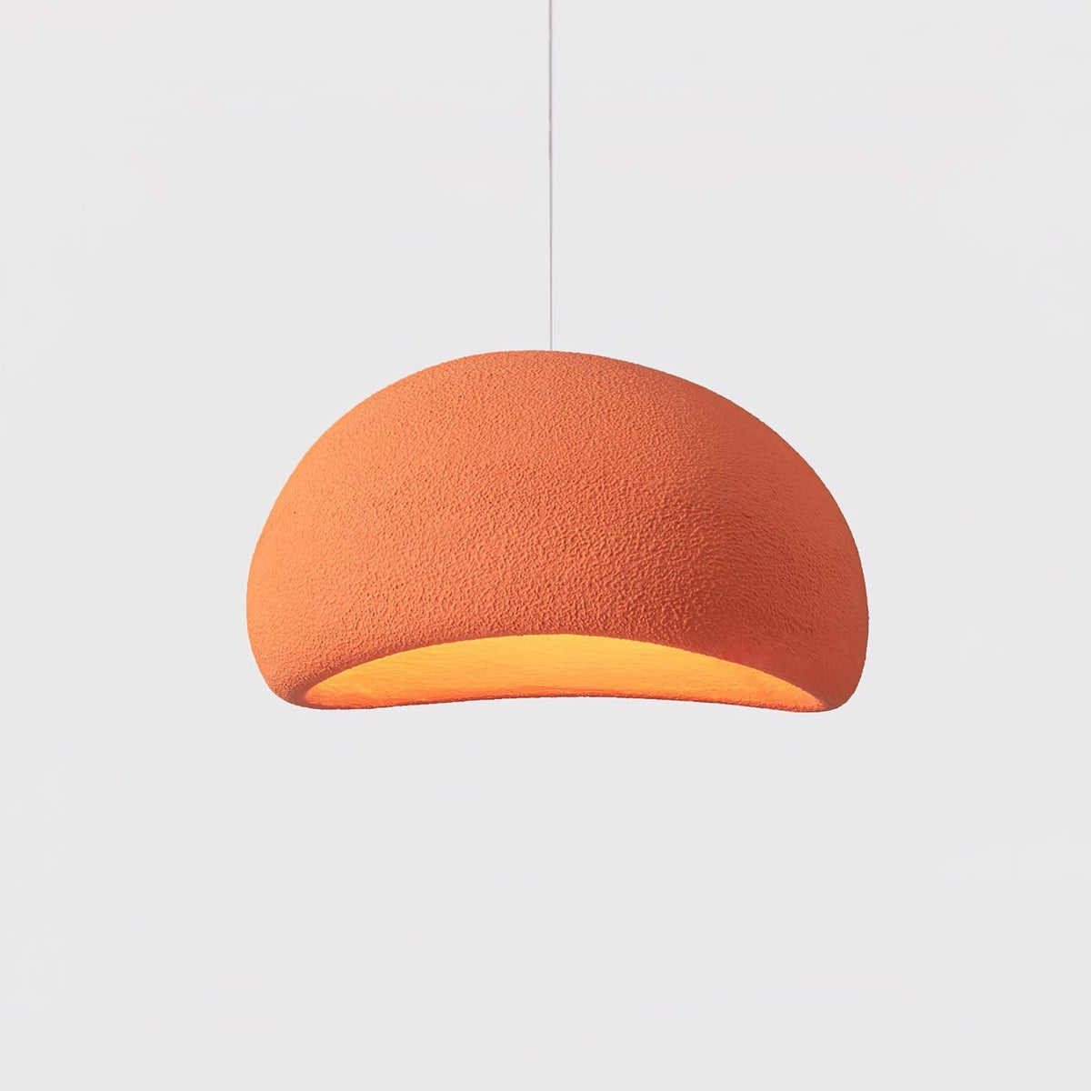 Cloud Pendant Light Style B ? 15.7″ x H 9.1″ / Dia 40cm x H 23cm (About 2kg) / Orange 灯具