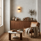 Cocoon Alabaster Wall Sconce