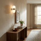 Cocoon Alabaster Wall Sconce