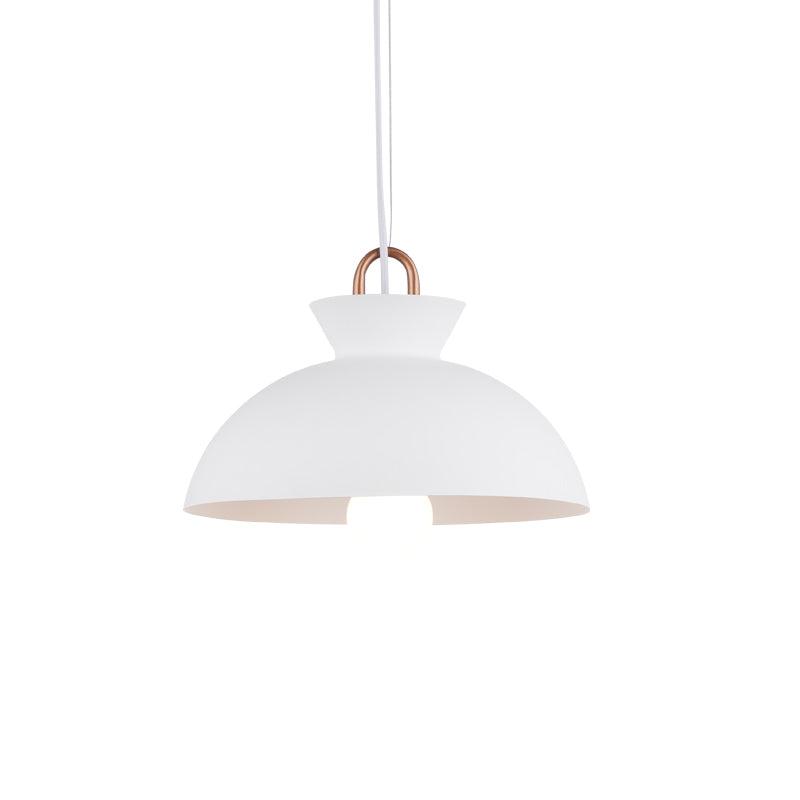 Coil Ceiling Pendant Light ∅ 11″ x H 8.7″ / Dia 28cm x H 22cm / White Pendant light