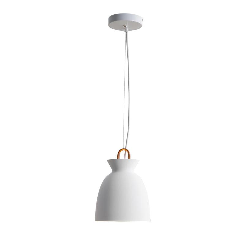 Coil Ceiling Pendant Light ∅ 7.5″ x H 11″ / Dia 19cm x H 28cm / White Pendant light