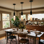 Colonnette Alabaster Rod Mini Pendant Light