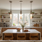 Colonnette Alabaster Rod Mini Pendant Light