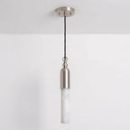 Colonnette Alabaster Rod Mini Pendant Light