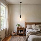 Colonnette Alabaster Rod Mini Pendant Light