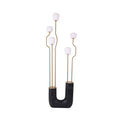 Comet Floor Lamp ∅ 18.9″ x H 66.9″ / Dia 48cm x H 170cm / Black + Gold / US plug Floor lamp
