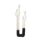 Comet Floor Lamp ∅ 18.9″ x H 66.9″ / Dia 48cm x H 170cm / Black + Gold / US plug Floor lamp