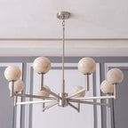 Compass Alabaster Chandelier