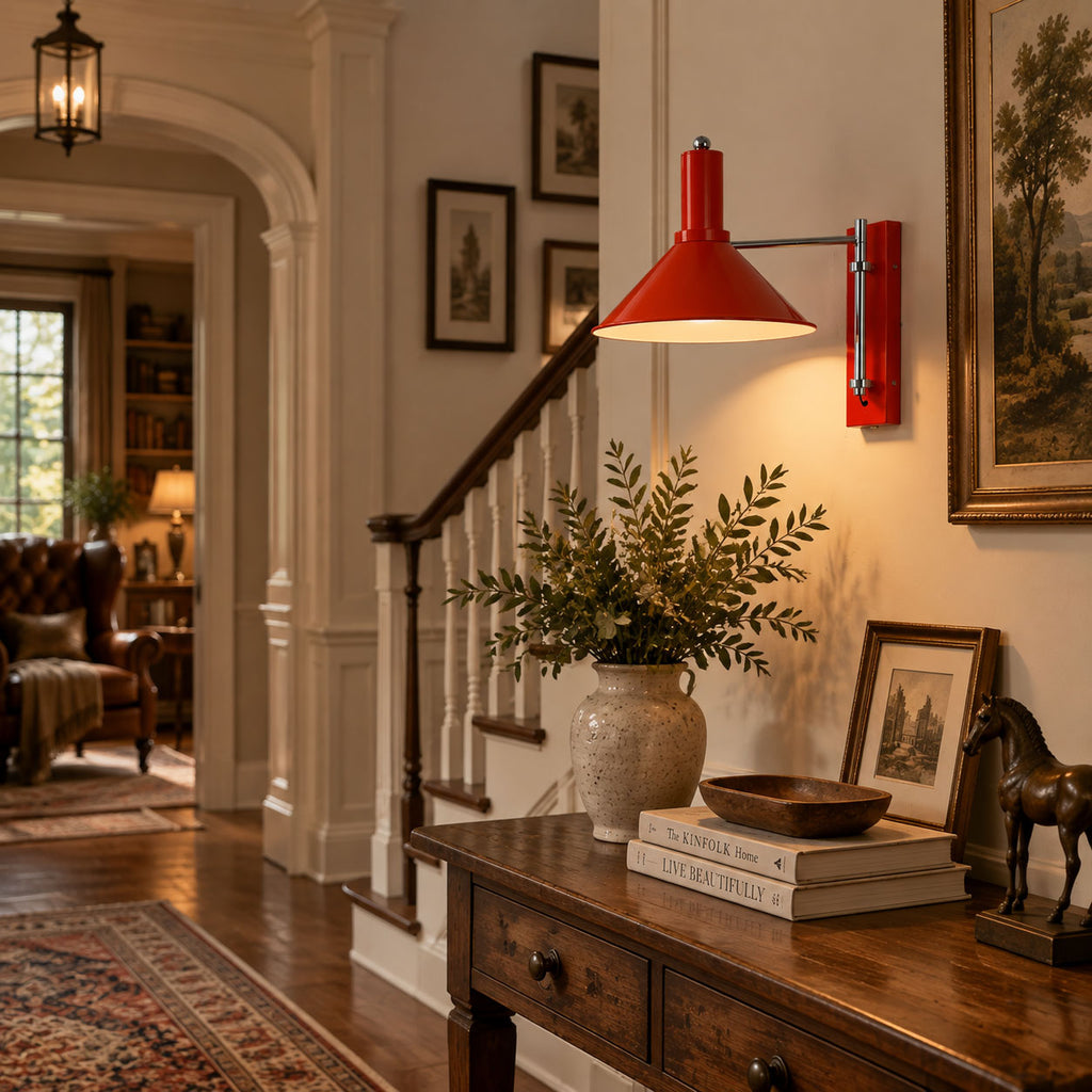 Cone Swing Arm Wall Sconce