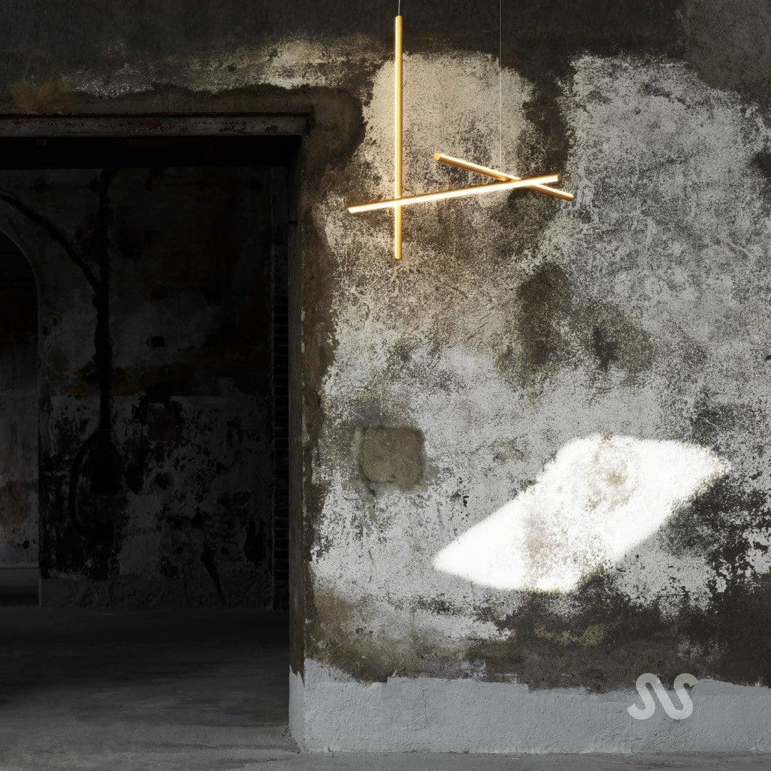 Gridline Linear Chandelier