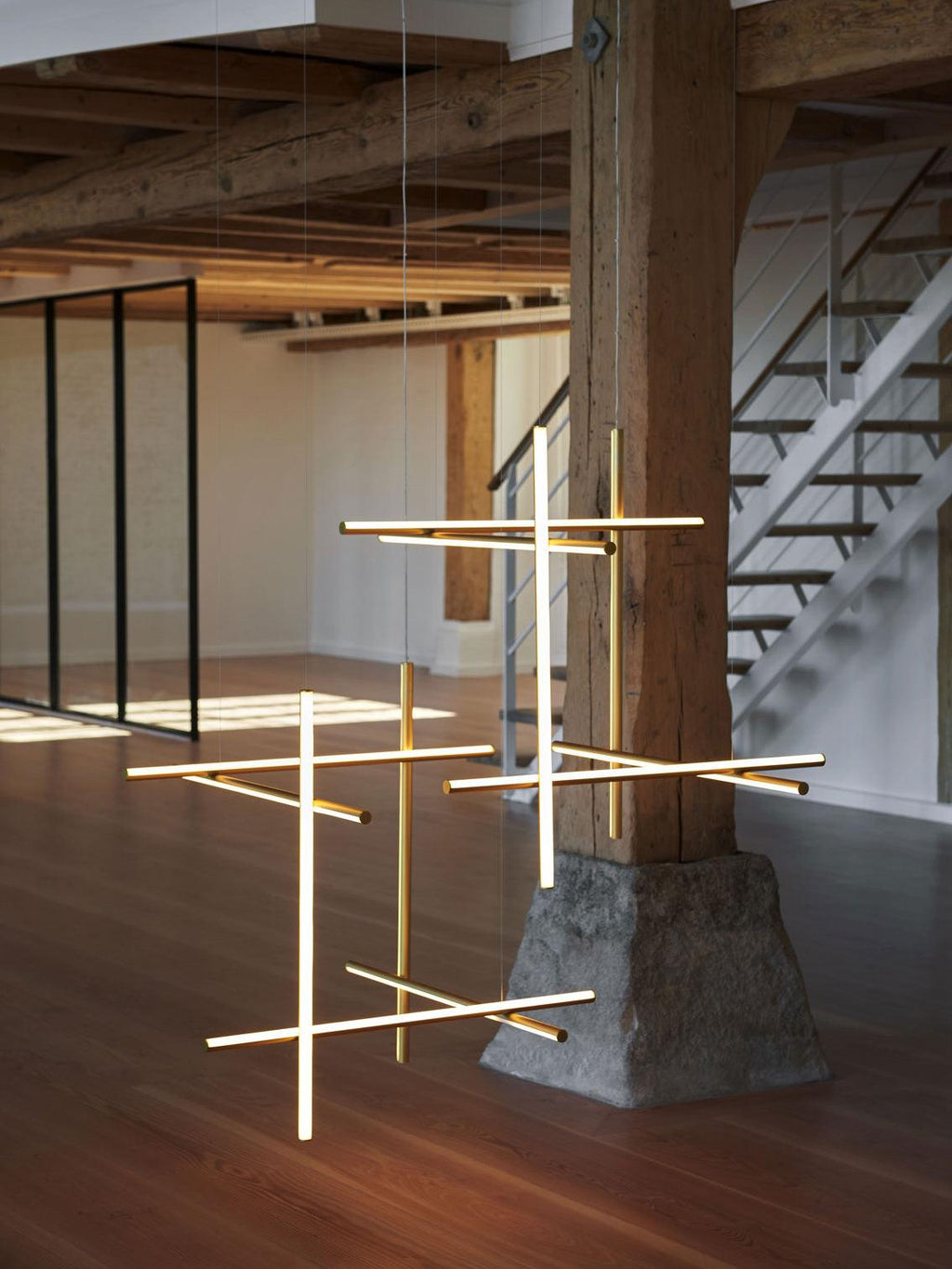 Gridline Linear Chandelier