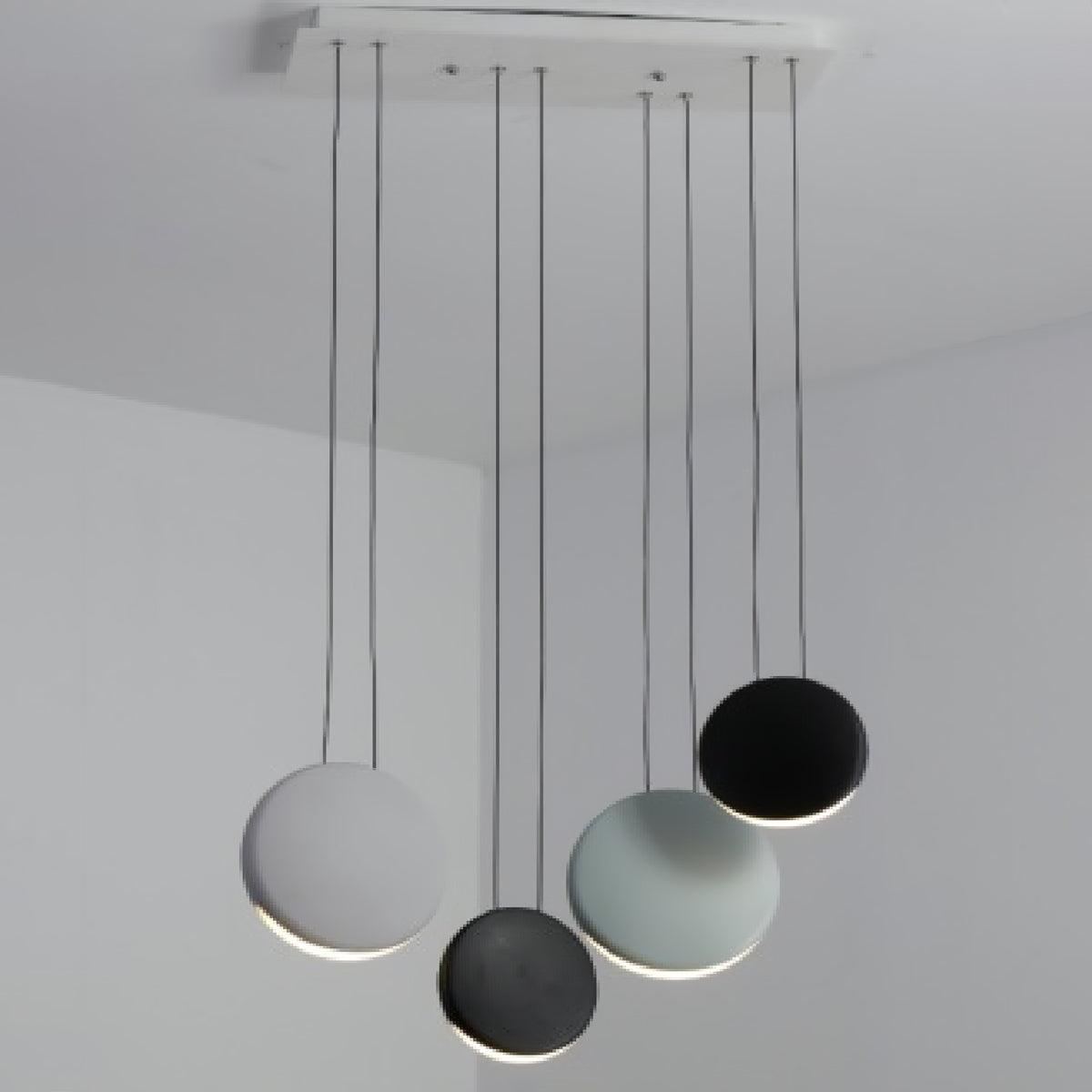 Cosmos Combination Pendant Light 4 lamps B ∅ 7.9″+7.9″+6.3″+6.3″ / Dia 20cm + 20cm + 16cm + 16cm / Warm Light Pendant