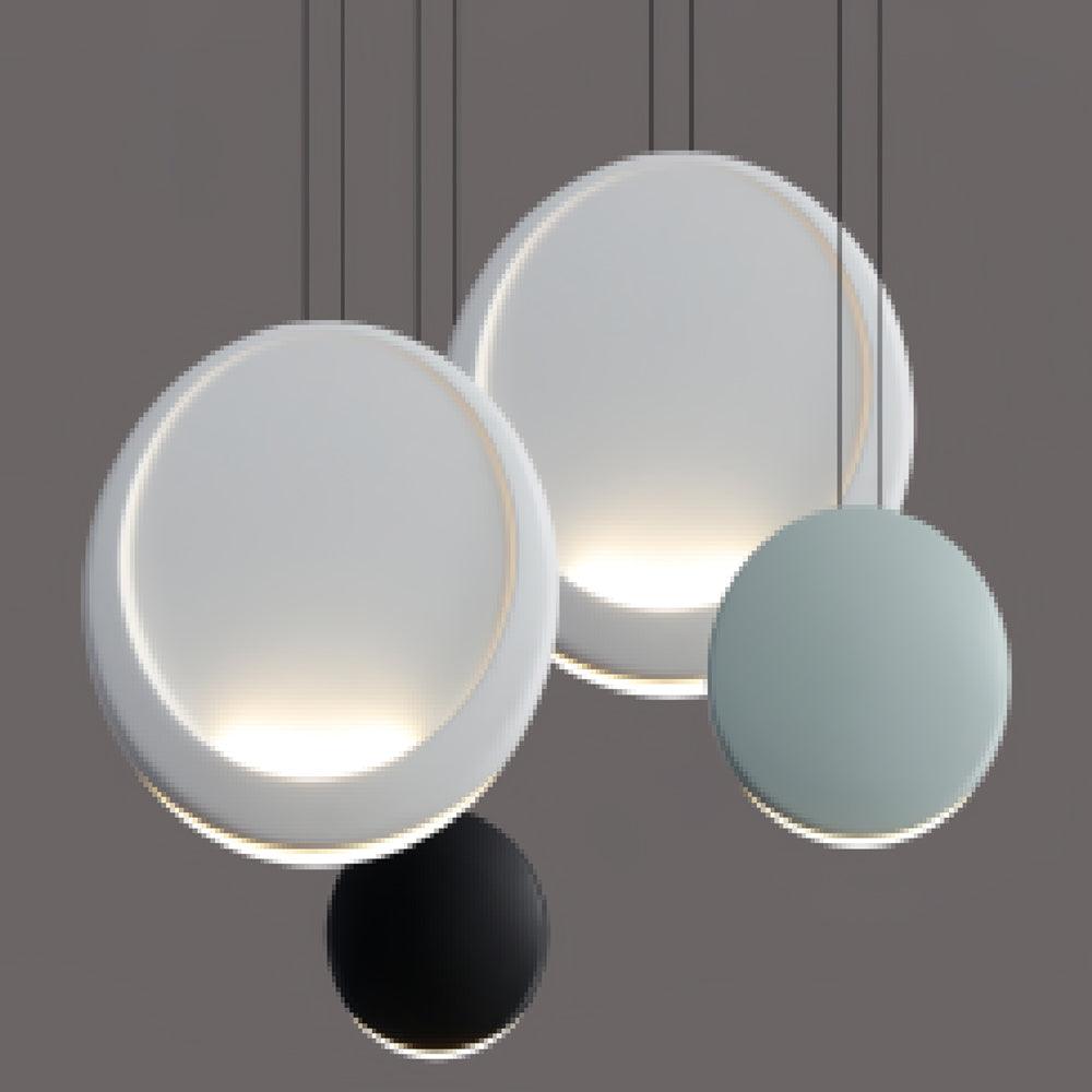 Cosmos Combination Pendant Light 4 lamps A ∅ 18.9″+18.9″+11.8″+7.9″ / Dia 48cm + 48cm + 30cm + 20cm / Warm Light
