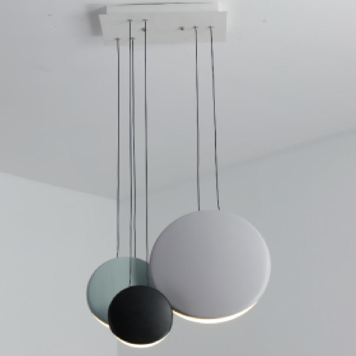 Cosmos Combination Pendant Light 3 lamps C ∅ 7.9″ + ∅ 7.9″ + ∅ 6.3″ / Dia 20cm + Dia 20cm + Dia 16cm / Warm Light