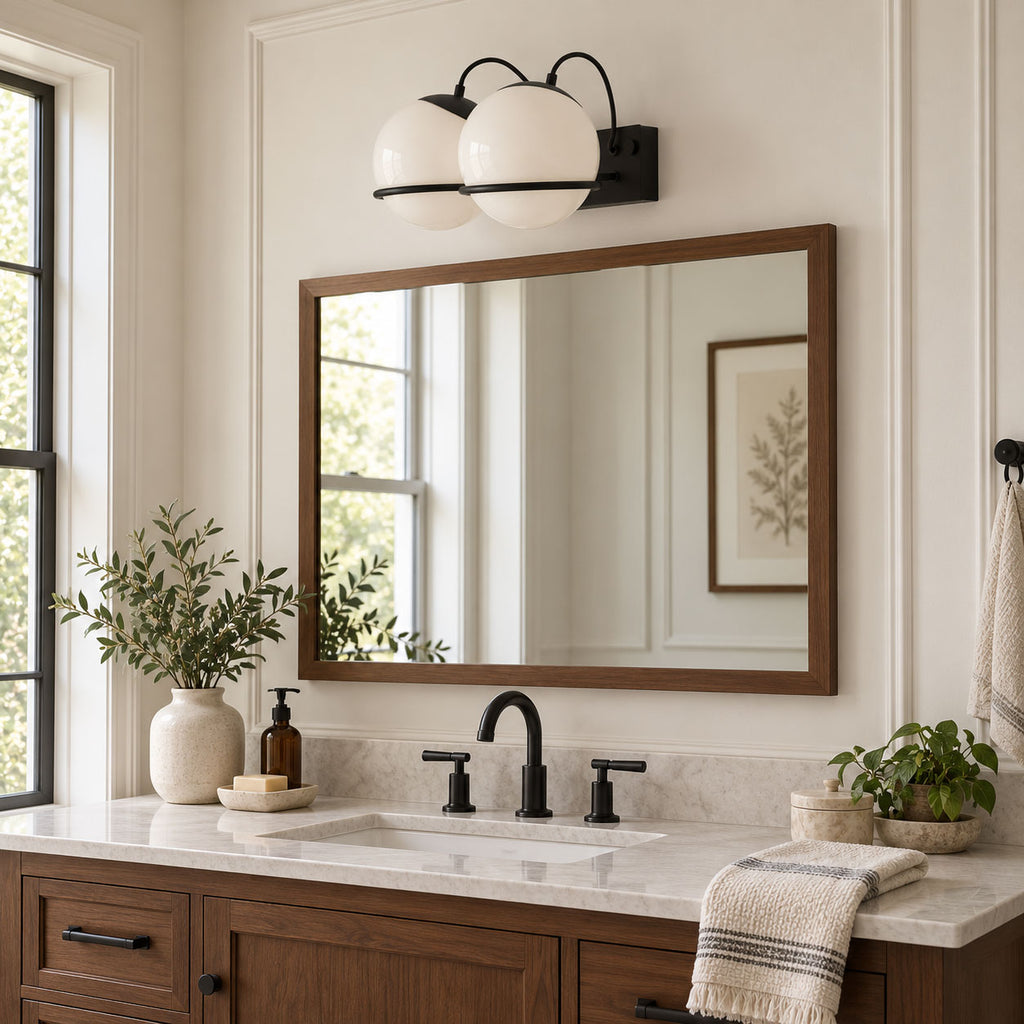 Cradled Globe Wall Sconce