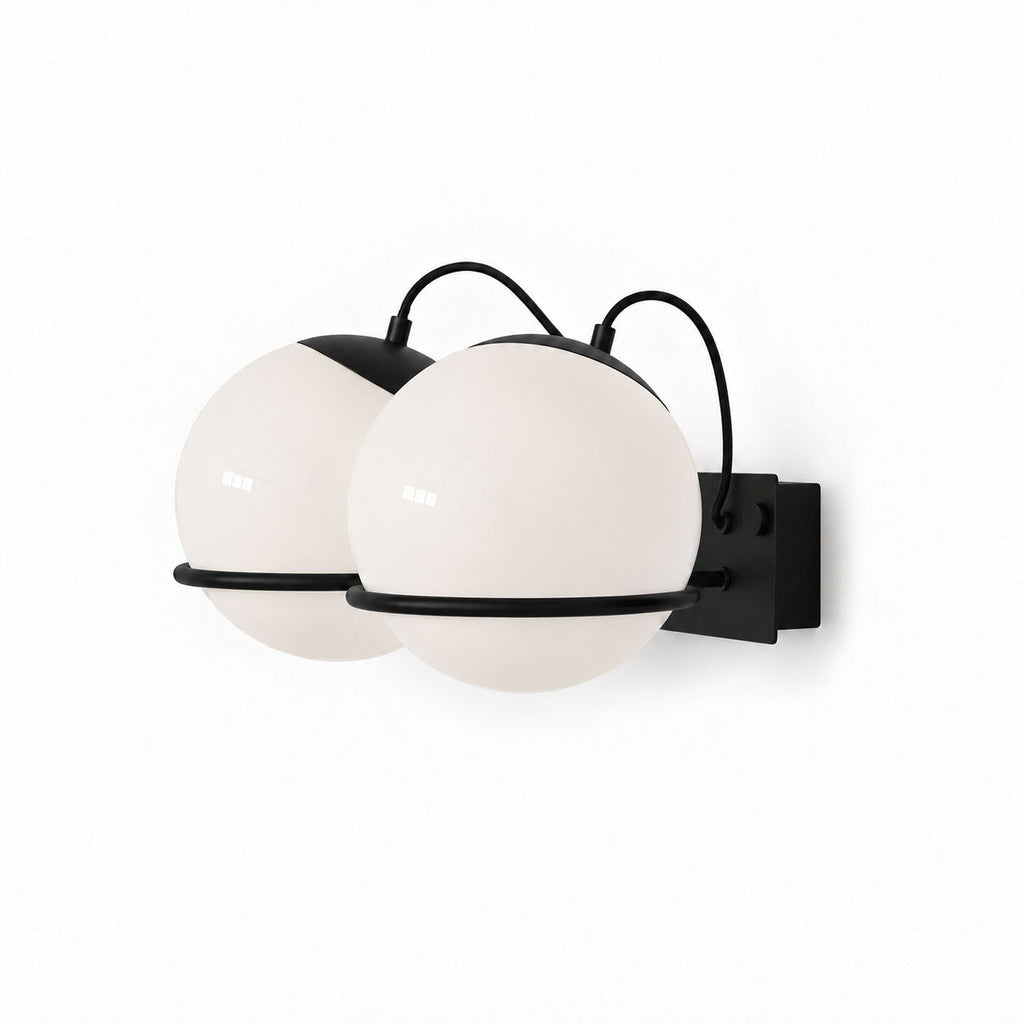 Cradled Globe Wall Sconce