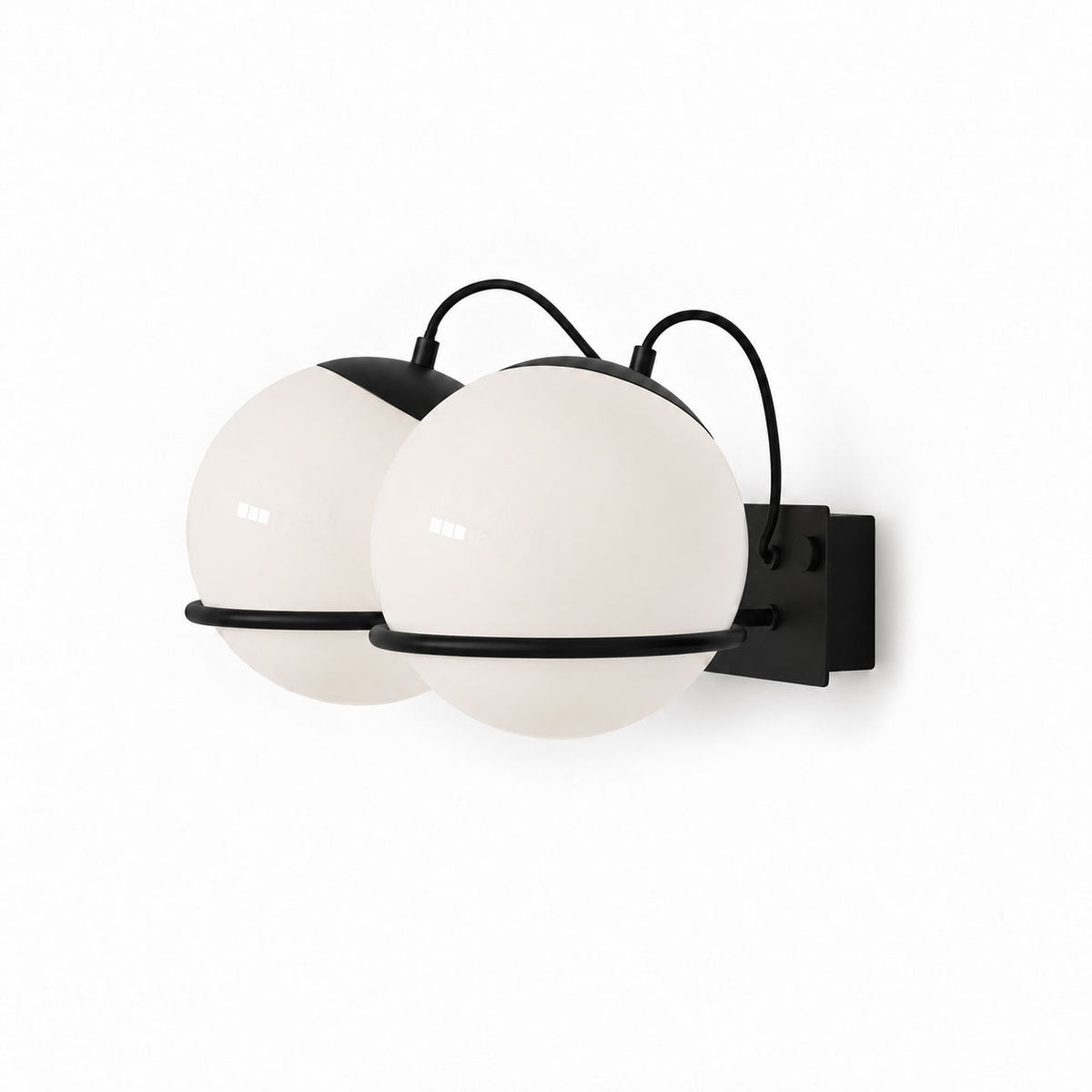 Cradled Globe Wall Sconce