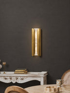 Cradled Alabaster Sconce