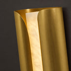 Cradled Alabaster Sconce