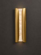 Cradled Alabaster Sconce