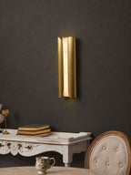 Cradled Alabaster Sconce