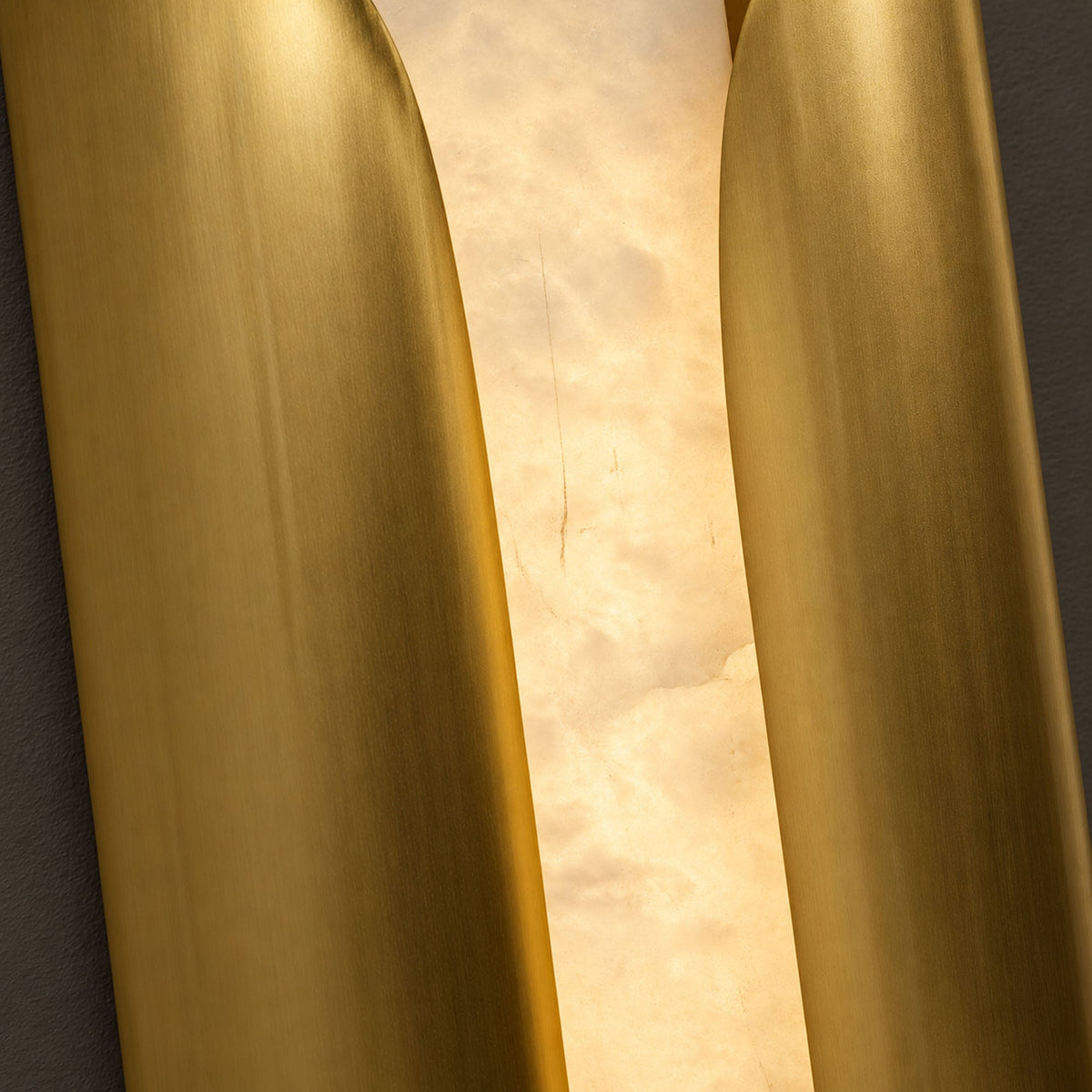 Cradled Alabaster Sconce