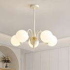 Cream Ball Chandelier Chandelier