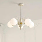 Cream Ball Chandelier Chandelier