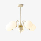 Cream Ball Chandelier Chandelier