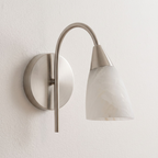 Arch Alabaster Wall Sconce