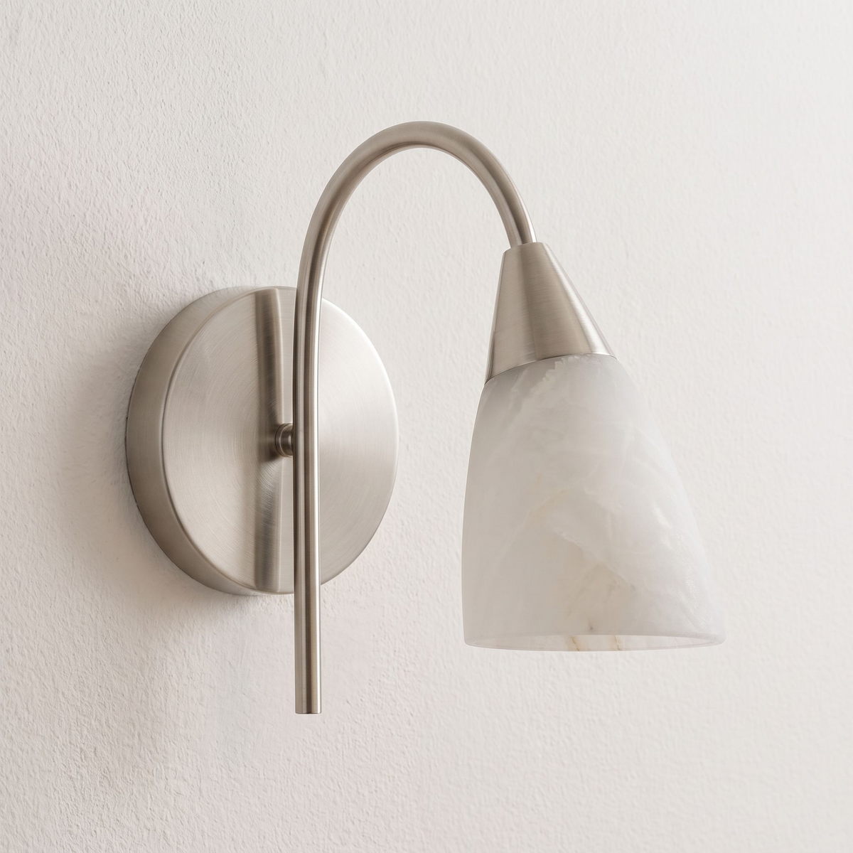 Arch Alabaster Wall Sconce
