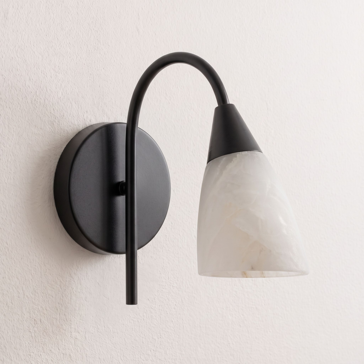 Arch Alabaster Wall Sconce