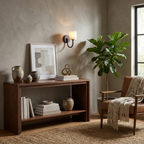 Crook Alabaster Wall Sconce