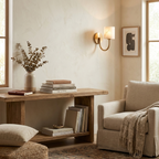 Crook Alabaster Wall Sconce