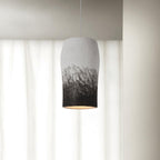 Crust Thin Pendant Lamp ∅ 10.6″ x H 20.9″ / Dia 27cm x H 53cm / Grey & black Pendant light
