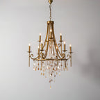 Tatum Lux Shell Crystal Chandelier