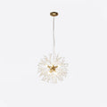 Crystal Dandelion Chandelier 9heads ∅ 19.7″ / Dia 50cm / Gold Chandelier