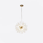 Crystal Dandelion Chandelier 9heads ∅ 19.7″ / Dia 50cm / Gold Chandelier