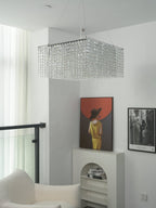 Crystal Frame Chandelier