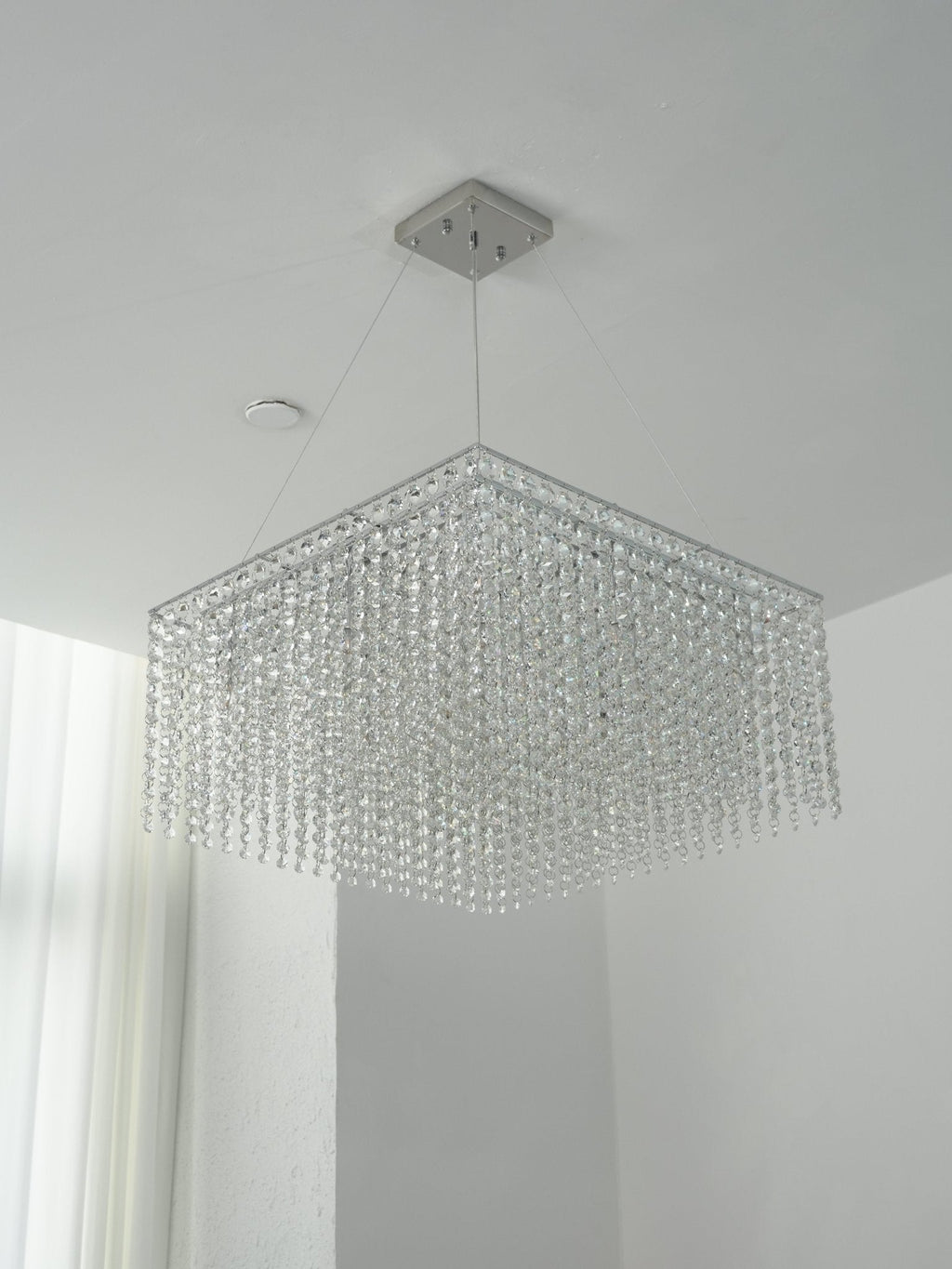 Crystal Frame Chandelier