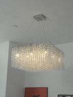 Crystal Frame Chandelier