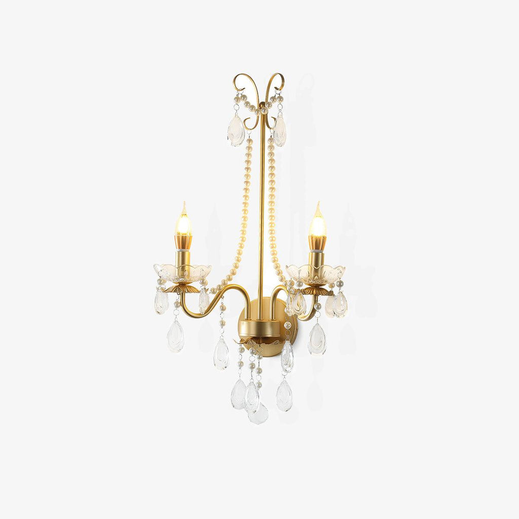 Crystal Pearl Chain Wall Lamp Wall lamp