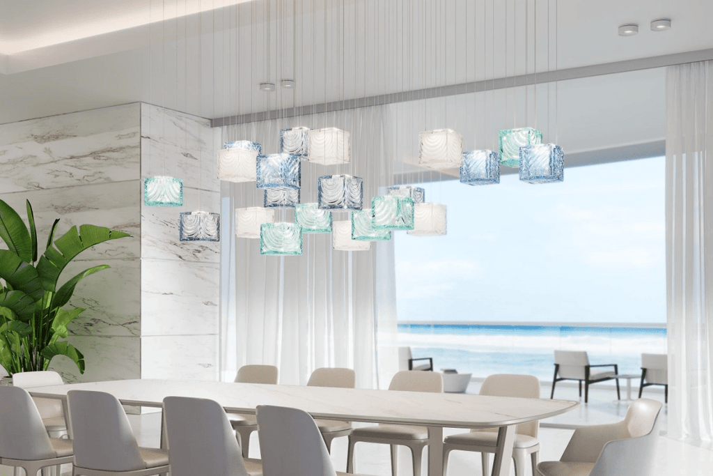Crystal Pixels Customize Chandelier