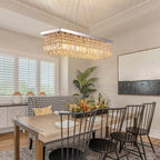 Crystal Raindrop Chandelier Chandelier