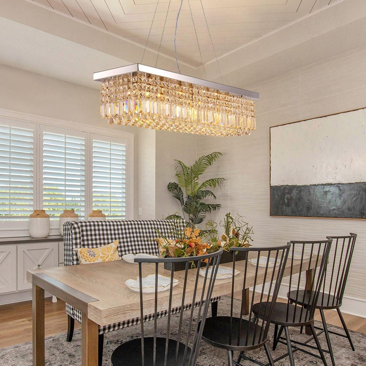 Crystal Raindrop Chandelier Chandelier