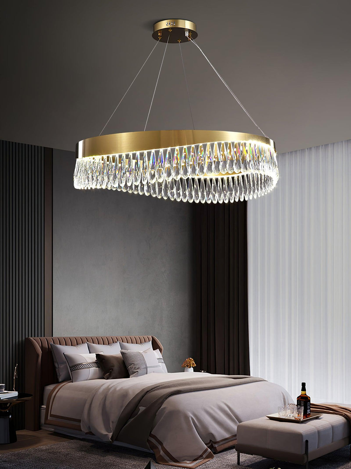 Crystal Sticks Chandelier Chandelier