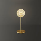Crystal Tealight Table Lamp Model A ∅ 4.7″ x H 11.8″ / Dia 12cm x H 30cm / Brass / US plug Table lamp