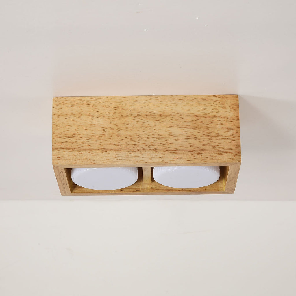 Cobra Wood Ceiling Light